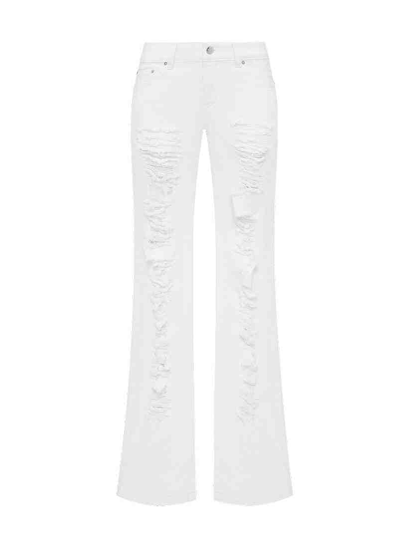 Джинсы HEELS white